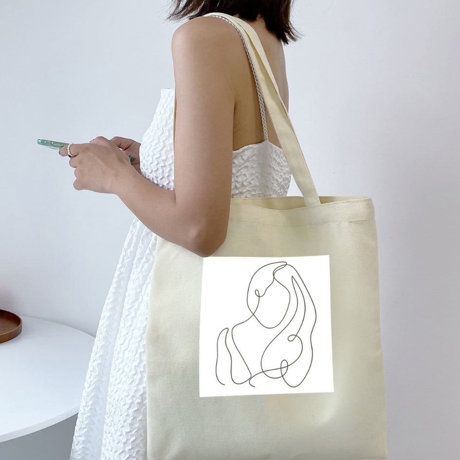 Line Art vászontáska