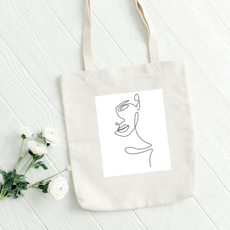 Line Art vászontáska