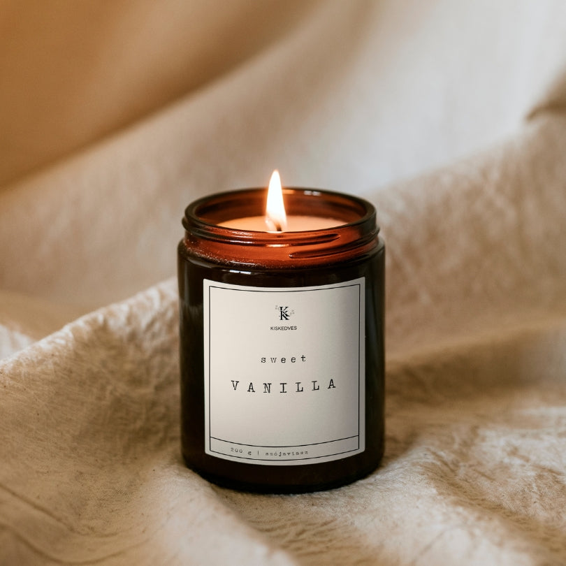 Sweet Vanilla – w brązowym szklanym słoiczku