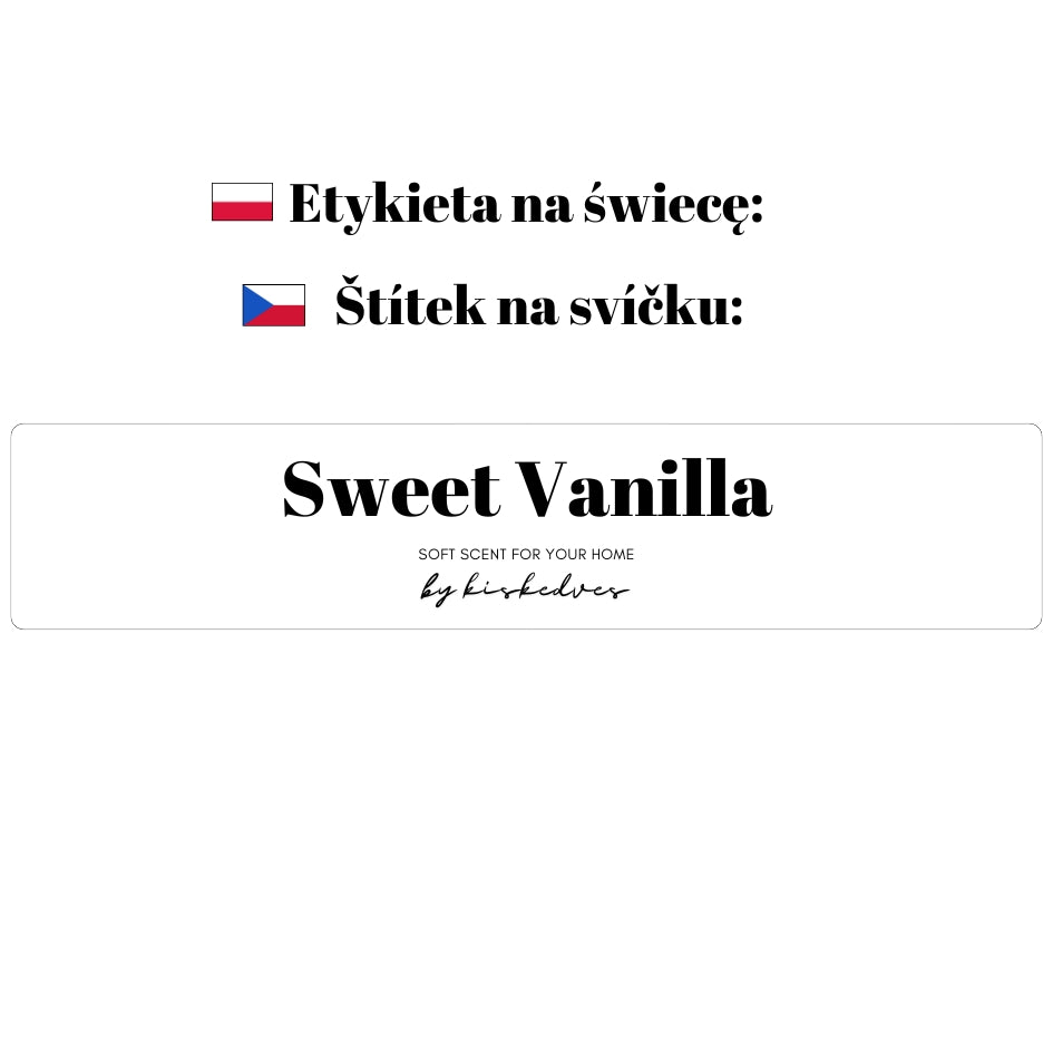 Sweet Vanilla - w metalowym słoiczku