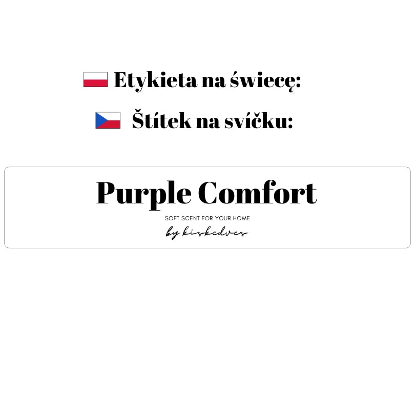 Purple Comfort - w metalowym słoiczku