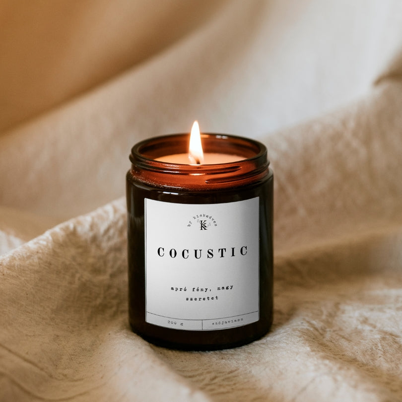 Cocoustic – ve skleněné hnědé dóze