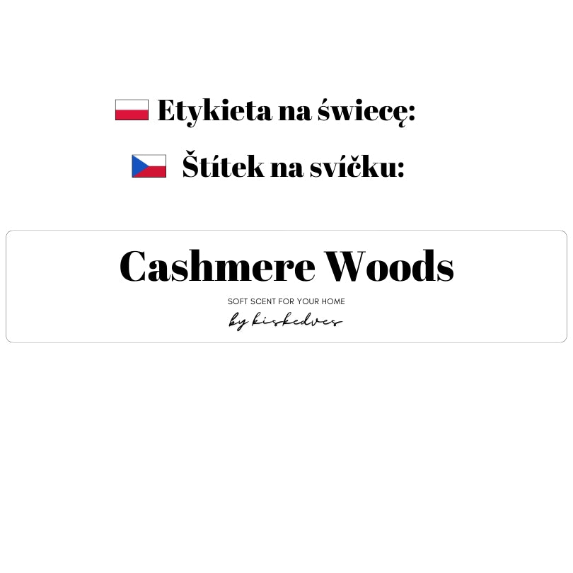 Cashmere Woods - v kovové dóze