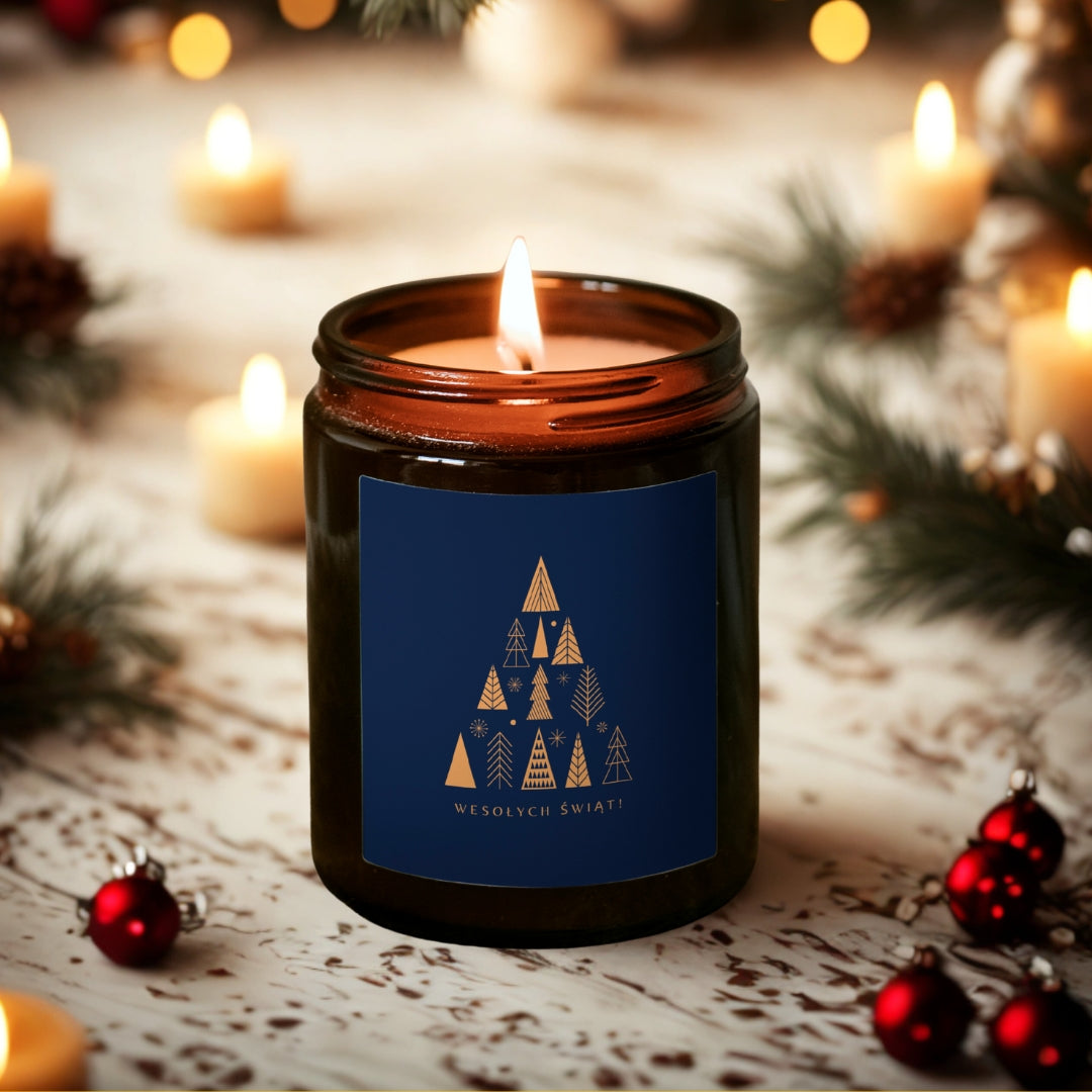 Wesołych Świąt – świeca zapachowa Kiskedves
