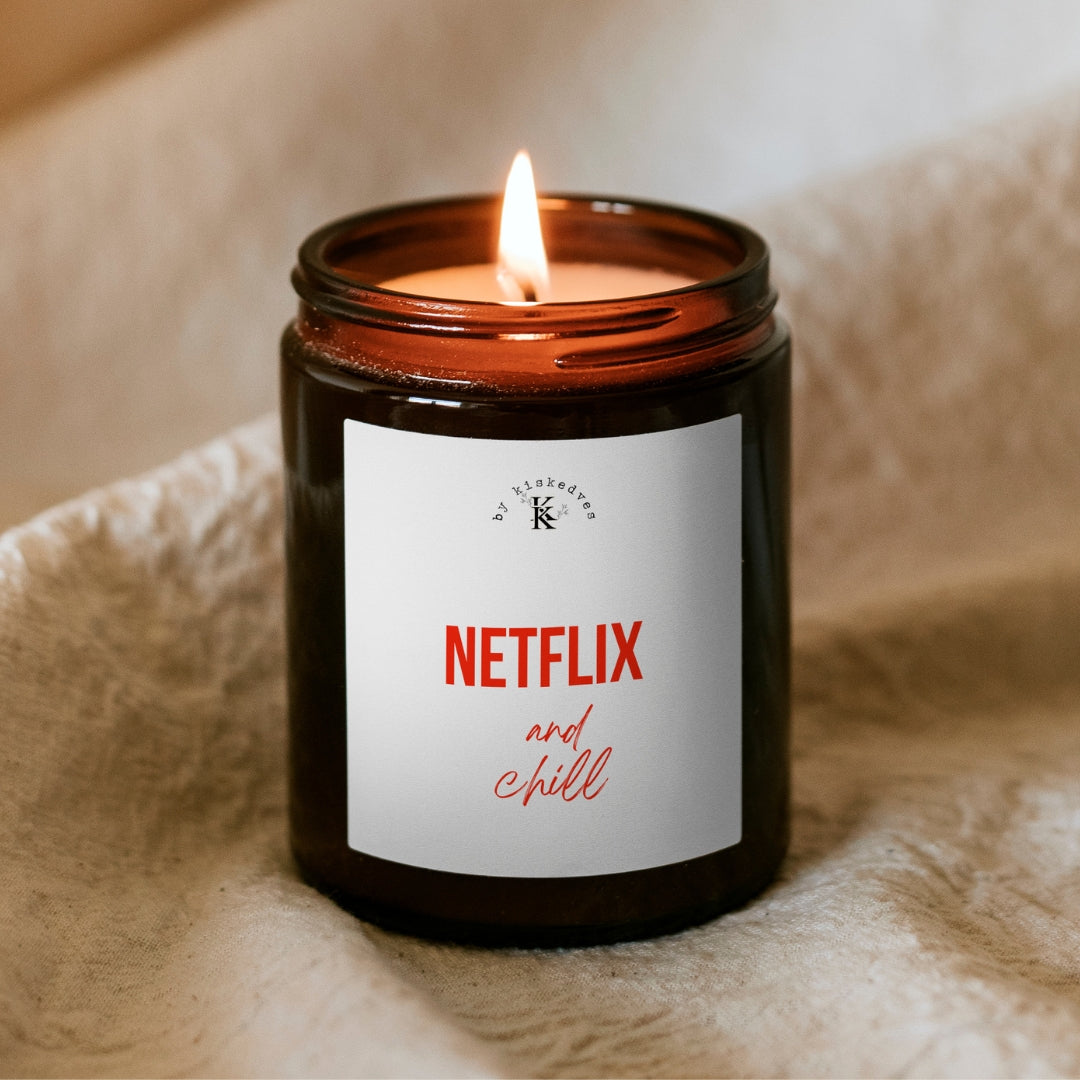 Netflix and chill – Świeca