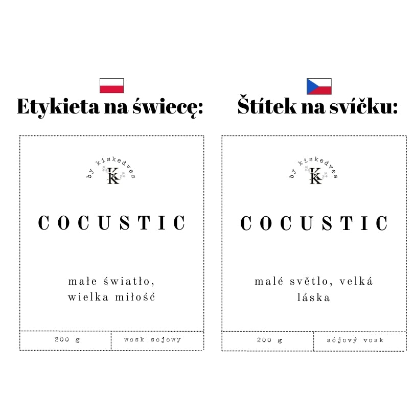 Cocoustic – ve skleněné hnědé dóze