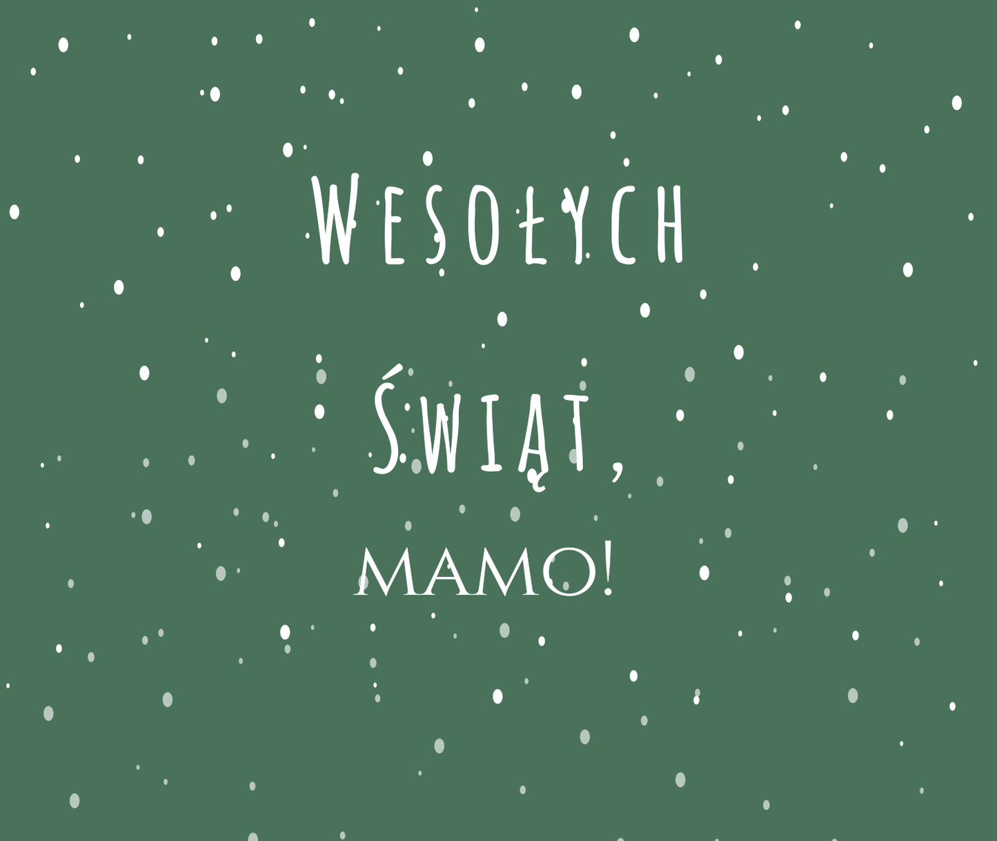 Wesołych Świąt – personalizowana świąteczna świeca Kiskedves (02)