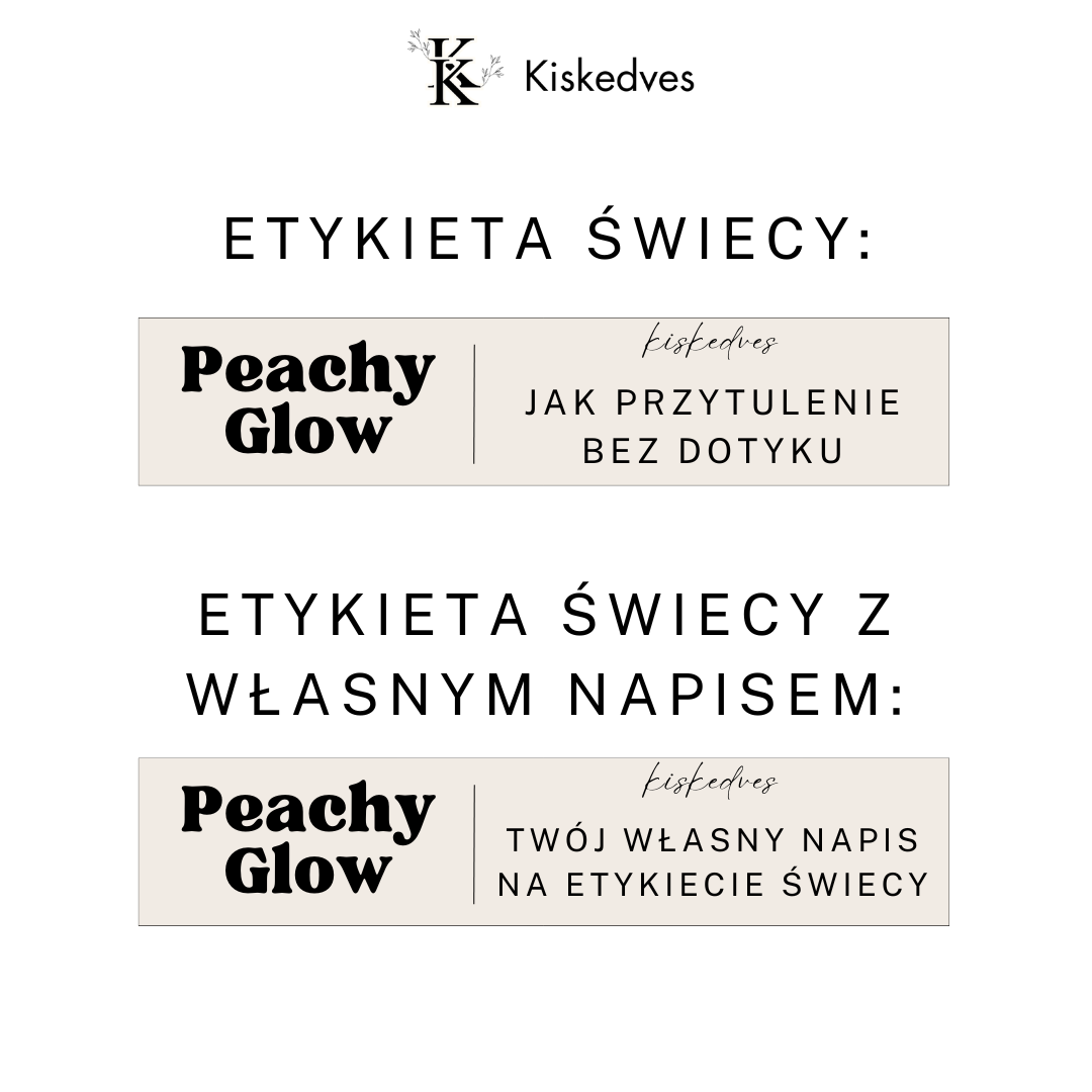Peachy Glow - w metalowym słoiczku
