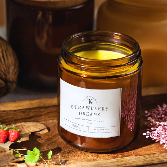 Strawberry Dreams – Świeca sojowa