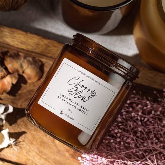 Cherry Glow - Świeca sojowa