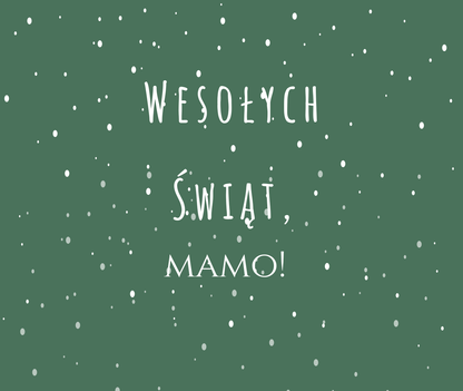 Wesołych Świąt – personalizowana świąteczna świeca Kiskedves (02)